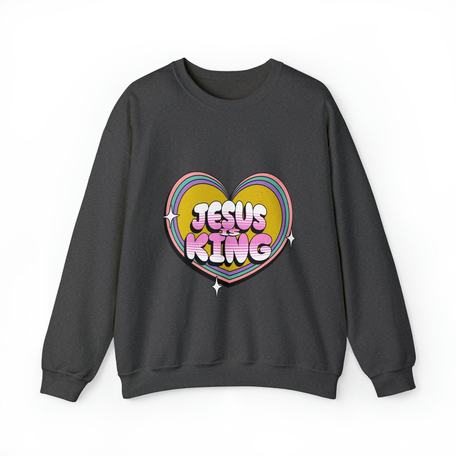 Jesus Is King- Love Crewneck