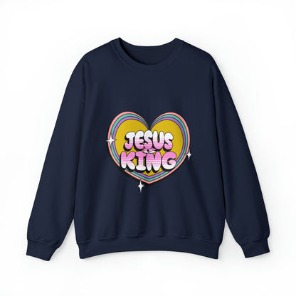 Jesus Is King- Love Crewneck