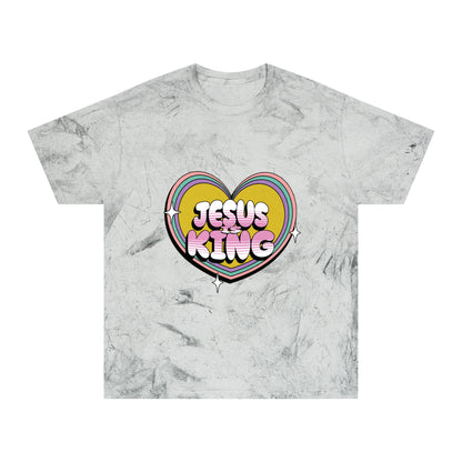 Jesus Is King- Love Unisex Color Blast T-Shirt