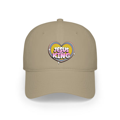 Jesus Is King- Love Baseball Cap