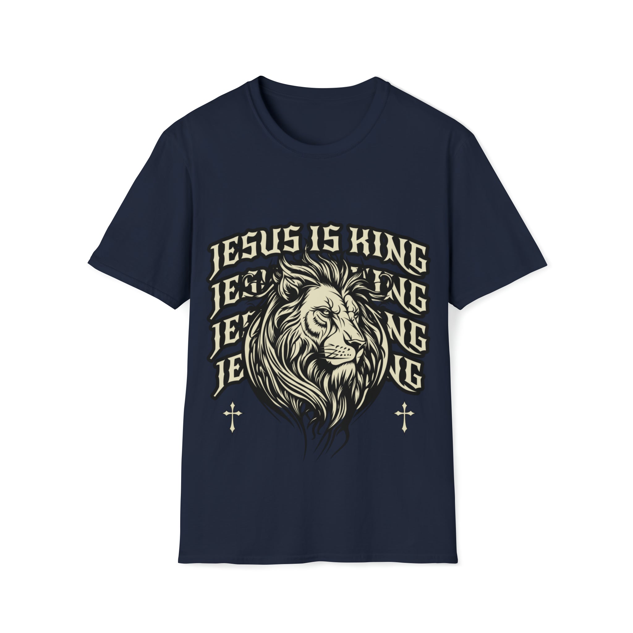 Jesus Is King- Lion Unisex T-Shirt