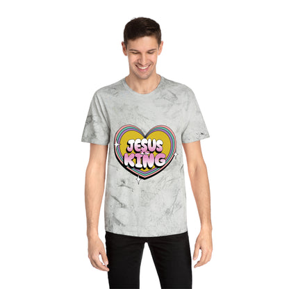 Jesus Is King- Love Unisex Color Blast T-Shirt