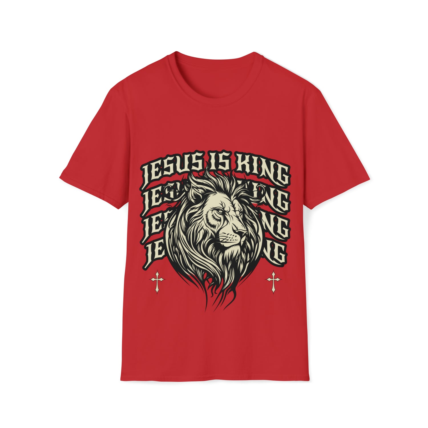 Jesus Is King- Lion Unisex T-Shirt