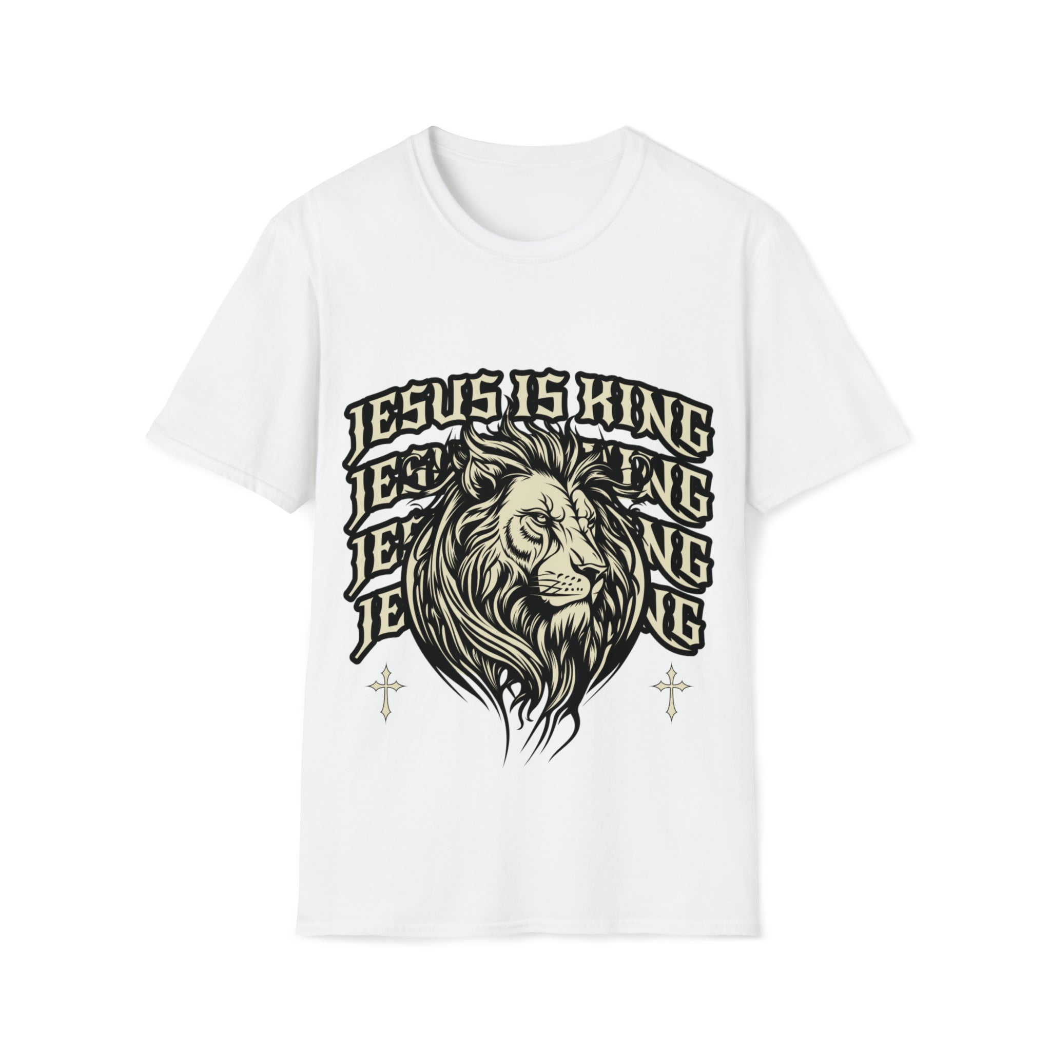 Jesus Is King- Lion Unisex T-Shirt