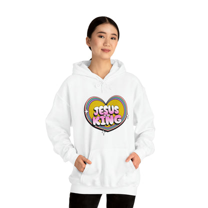 Jesus Is King- Love Unisex Hooded Sweatshirt