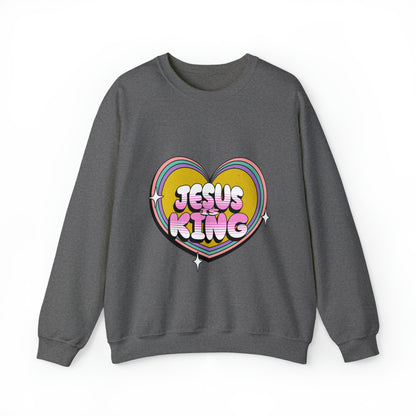 Jesus Is King- Love Crewneck