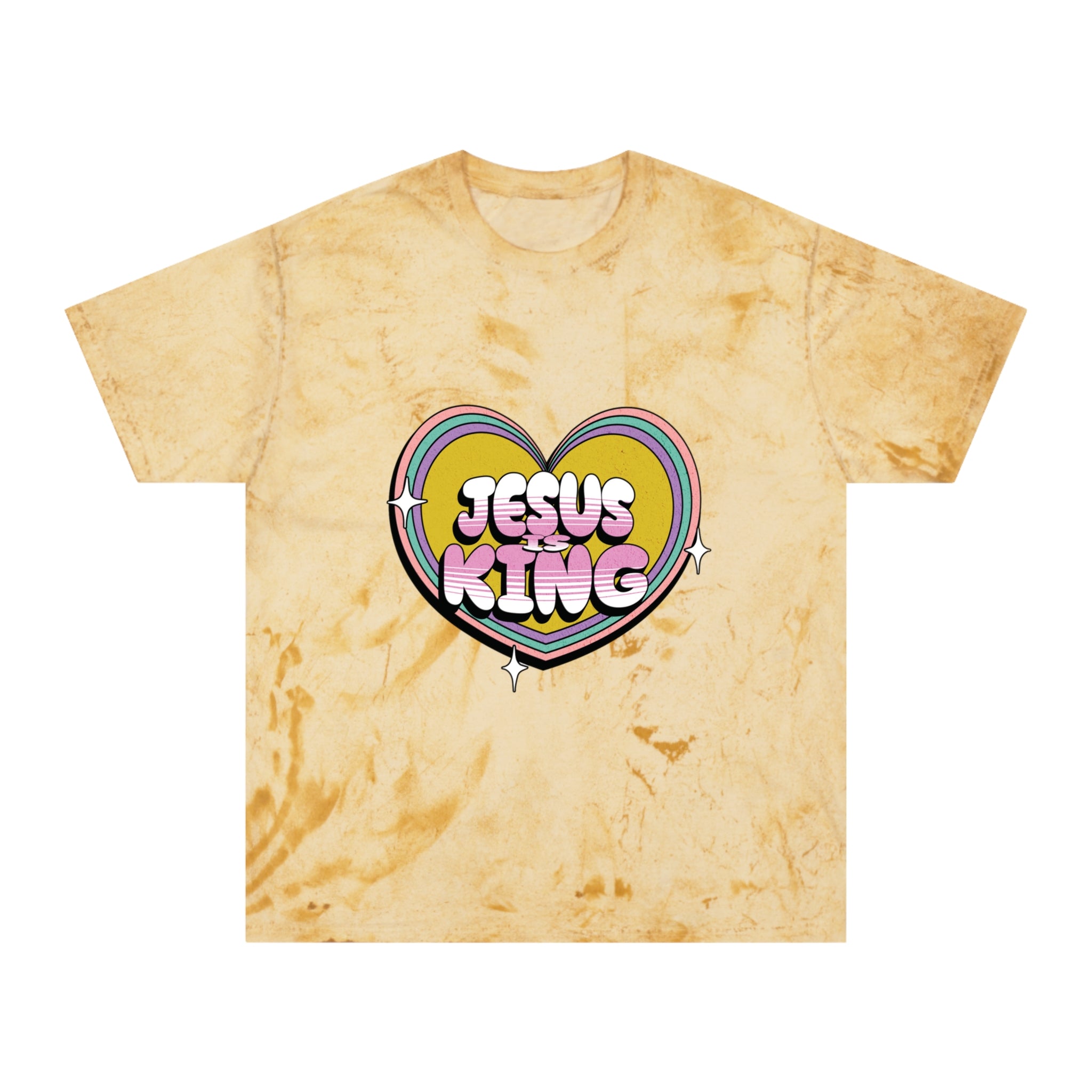 Jesus Is King- Love Unisex Color Blast T-Shirt