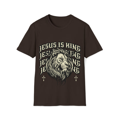 Jesus Is King- Lion Unisex T-Shirt