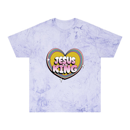 Jesus Is King- Love Unisex Color Blast T-Shirt