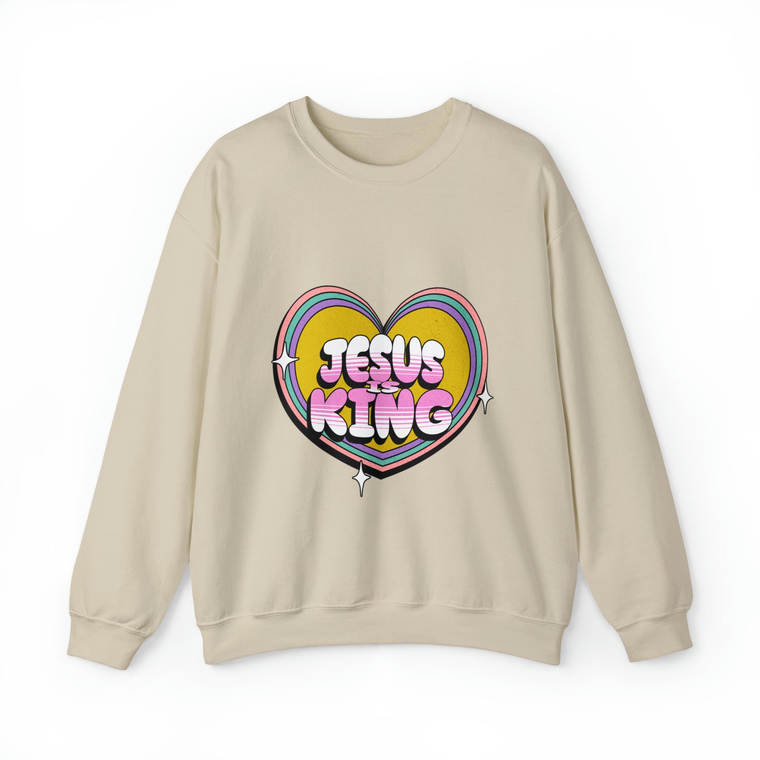 Jesus Is King- Love Crewneck