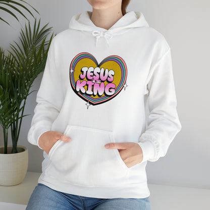 Jesus Is King- Love Unisex Hooded Sweatshirt