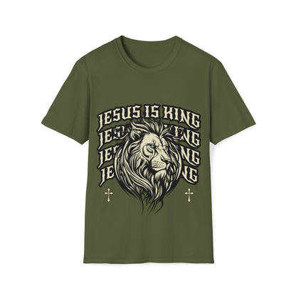 Jesus Is King- Lion Unisex T-Shirt