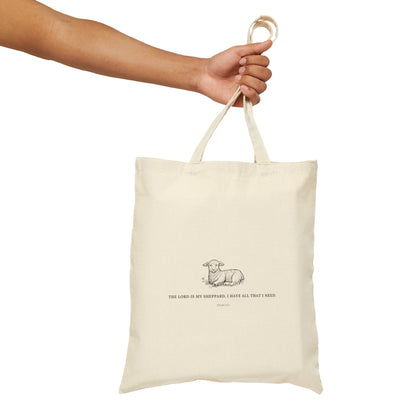 Lord Is My Sheppard Tote