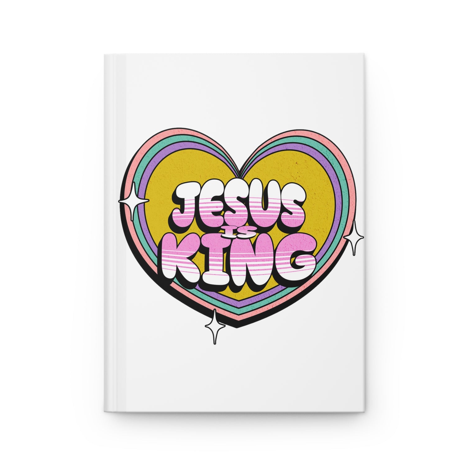 Jesus Is King- Love Hardcover Journal