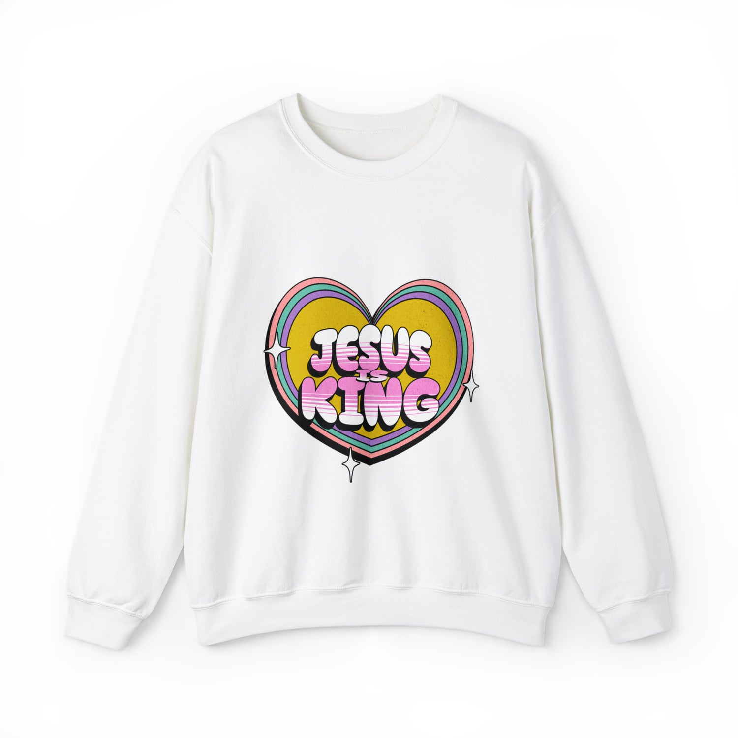 Jesus Is King- Love Crewneck