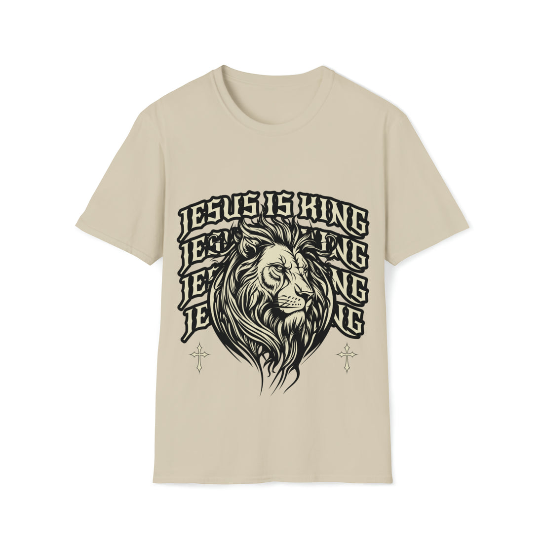 Jesus Is King- Lion Unisex T-Shirt