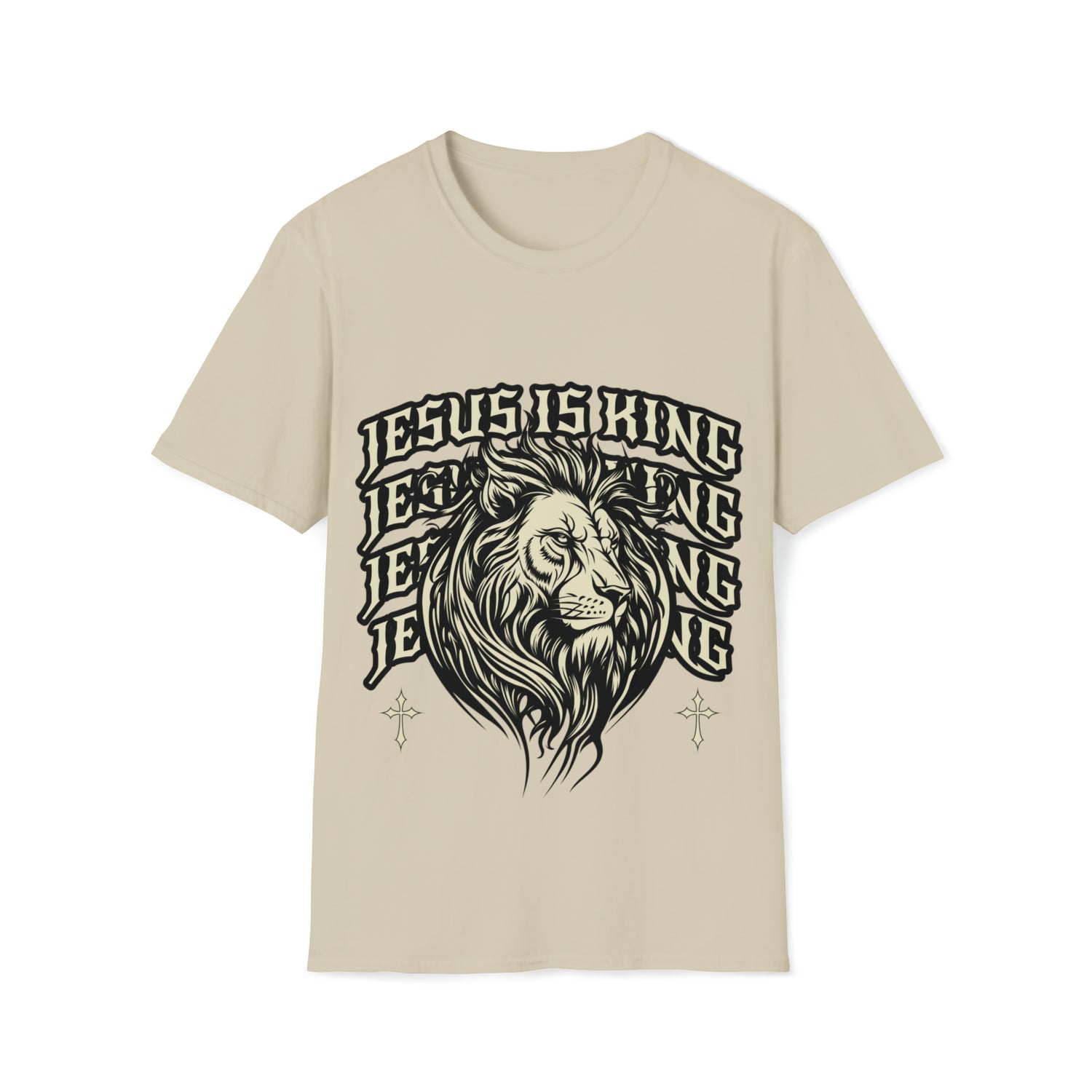 Jesus Is King- Lion Unisex T-Shirt