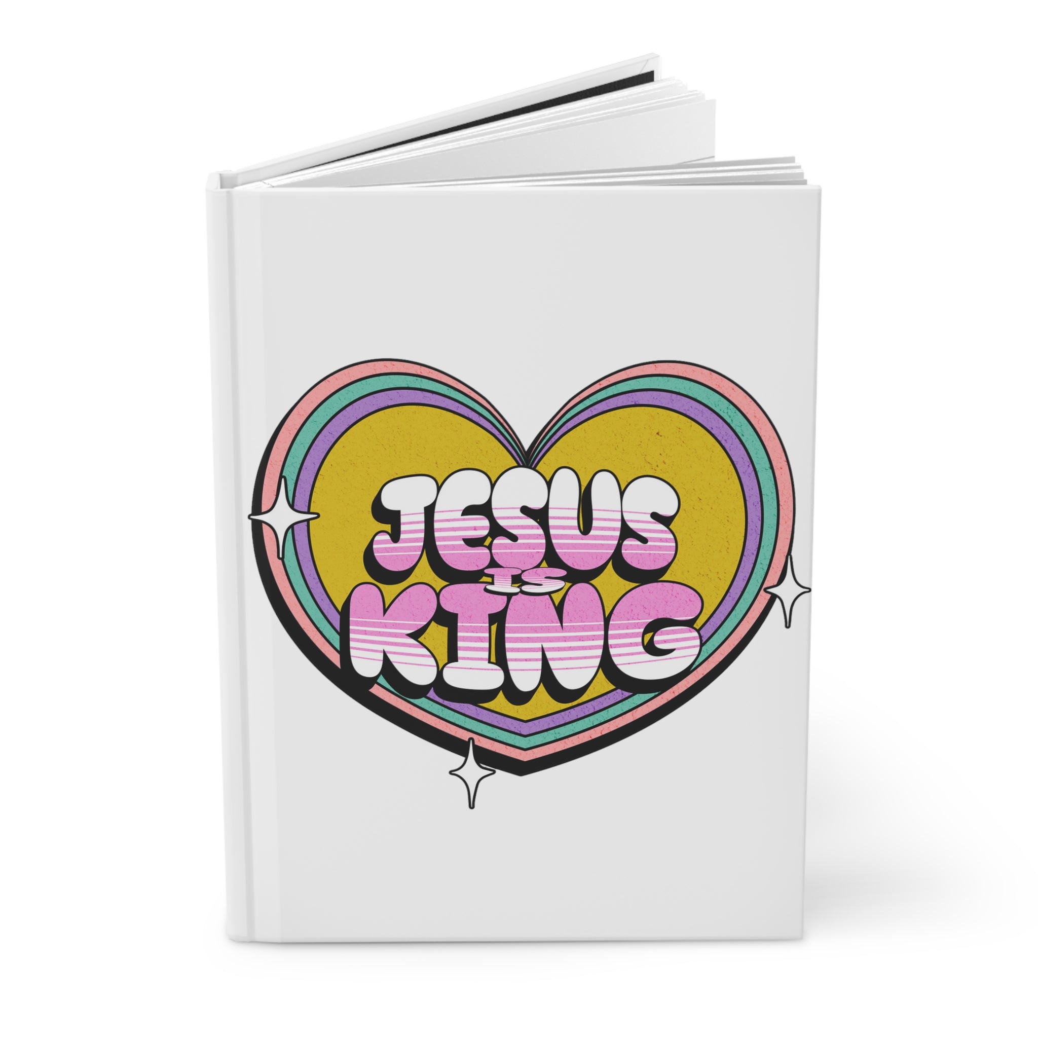 Jesus Is King- Love Hardcover Journal