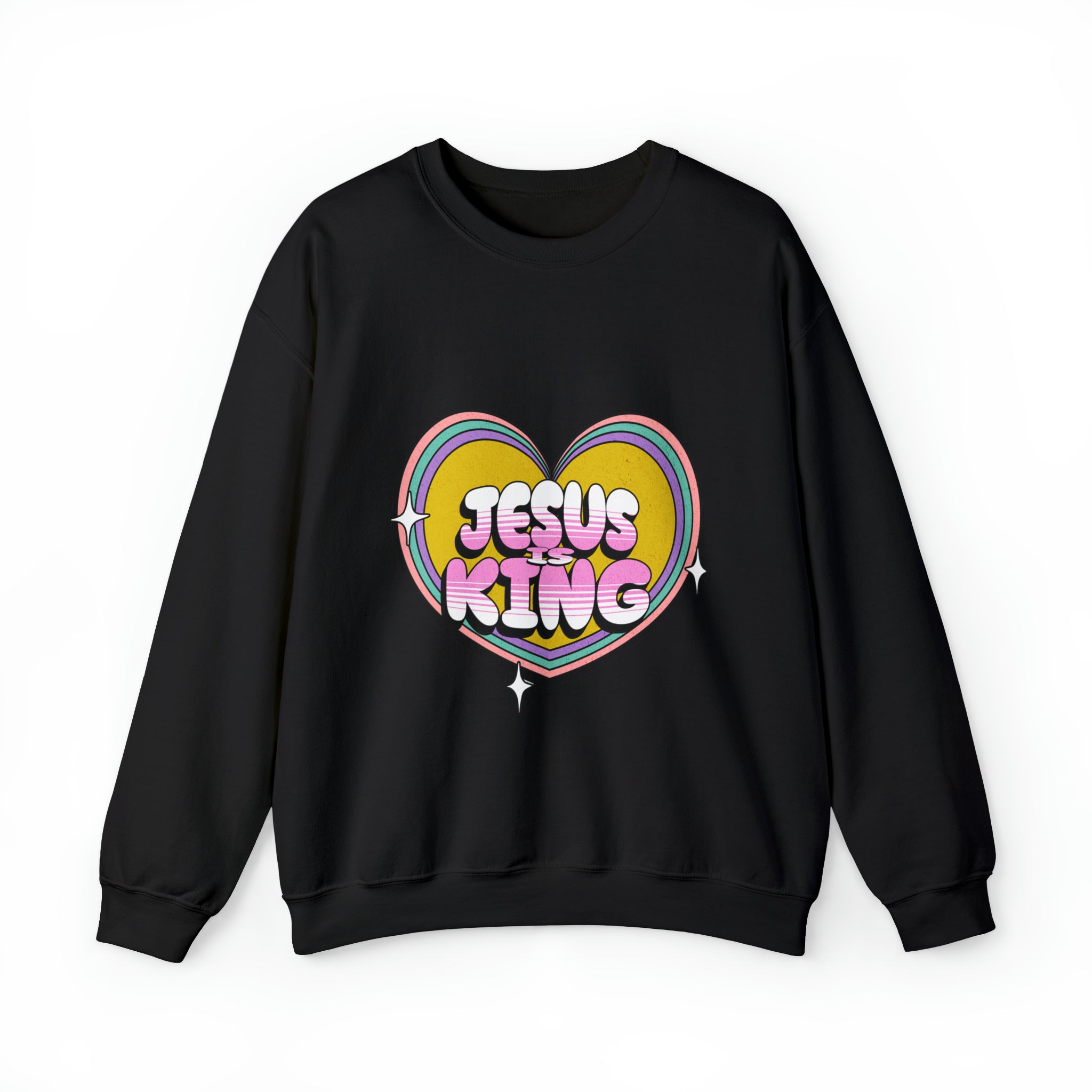 Jesus Is King- Love Crewneck