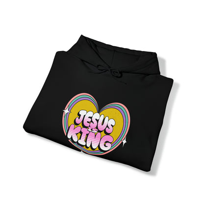 Jesus Is King- Love Unisex Hooded Sweatshirt