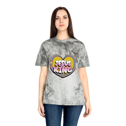 Jesus Is King- Love Unisex Color Blast T-Shirt