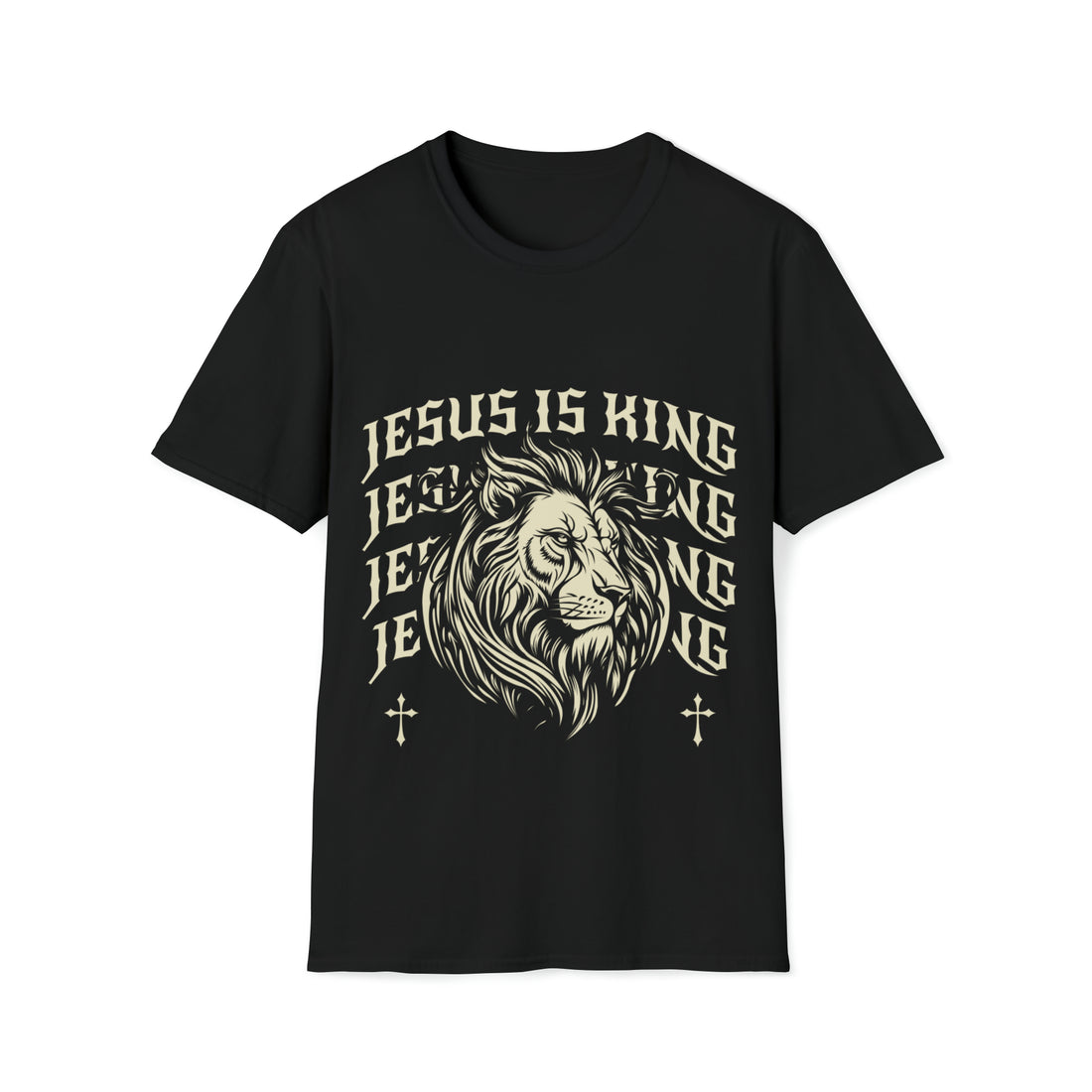 Jesus Is King- Lion Unisex T-Shirt